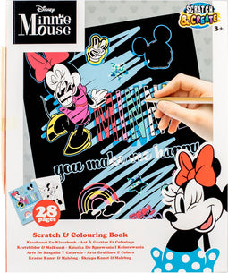 Minnie Mouse Kraskunst- en Kleurboek