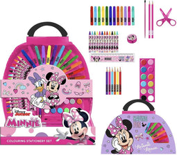 Minnie Mouse Tekenkoffer Set (50 Onderdelen) - Disney - Roze