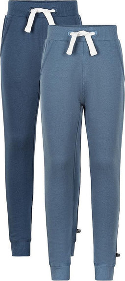 Minymo Joggingbroek Jongens Katoen Blauw 2-delig Mt 80
