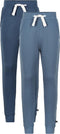 Minymo Joggingbroek Jongens Katoen Blauw 2-delig Mt 80