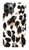 Mio by Mobilize Hoesje geschikt voor Apple iPhone 12 MagSafe Telefoonhoesje Hardcase | Mio by Mobilize Backcover | Geschikt voor MagSafe | Geschikt voor Draadloos Opladen met Magnetische Ring | MagSafe Case - Leopard | Zwart,wit