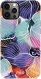 Mio by Mobilize Hoesje geschikt voor Apple iPhone 12 MagSafe Telefoonhoesje Hardcase | Mio by Mobilize Backcover | Geschikt voor MagSafe | Geschikt voor Draadloos Opladen met Magnetische Ring | MagSafe Case - Flowers