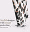 Mio by Mobilize Hoesje geschikt voor Apple iPhone 12 MagSafe Telefoonhoesje Hardcase | Mio by Mobilize Backcover | Geschikt voor MagSafe | Geschikt voor Draadloos Opladen met Magnetische Ring | MagSafe Case - Leopard | Zwart,wit