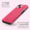 Mio by Mobilize Hoesje geschikt voor Apple iPhone 13 MagSafe Telefoonhoesje Hardcase | Mio by Mobilize Backcover | Geschikt voor MagSafe | Geschikt voor Draadloos Opladen met Magnetische Ring | MagSafe Case - Wild Hearts | Roze