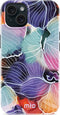 Mio by Mobilize Hoesje geschikt voor Apple iPhone 13 MagSafe Telefoonhoesje Hardcase | Mio by Mobilize Backcover | Geschikt voor MagSafe | Geschikt voor Draadloos Opladen met Magnetische Ring | MagSafe Case - Flowers