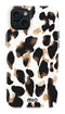 Mio by Mobilize Hoesje geschikt voor Apple iPhone 14 Plus MagSafe Telefoonhoesje Hardcase | Mio by Mobilize Backcover | Geschikt voor MagSafe | Geschikt voor Draadloos Opladen met Magnetische Ring | MagSafe Case - Leopard | Zwart,wit