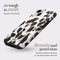 Mio by Mobilize Hoesje geschikt voor Apple iPhone 14 Plus MagSafe Telefoonhoesje Hardcase | Mio by Mobilize Backcover | Geschikt voor MagSafe | Geschikt voor Draadloos Opladen met Magnetische Ring | MagSafe Case - Leopard | Zwart,wit