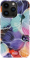 Mio by Mobilize Hoesje geschikt voor Apple iPhone 14 Pro MagSafe Telefoonhoesje Hardcase | Mio by Mobilize Backcover | Geschikt voor MagSafe | Geschikt voor Draadloos Opladen met Magnetische Ring | MagSafe Case - Flowers