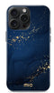 Mio by Mobilize Hoesje geschikt voor Apple iPhone 15 Pro MagSafe Telefoonhoesje Hardcase | Mio by Mobilize Backcover | Geschikt voor MagSafe | Geschikt voor Draadloos Opladen met Magnetische Ring | MagSafe Case - Midnight Sparkle | Blauw