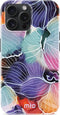 Mio by Mobilize Hoesje geschikt voor Apple iPhone 15 Pro MagSafe Telefoonhoesje Hardcase | Mio by Mobilize Backcover | Geschikt voor MagSafe | Geschikt voor Draadloos Opladen met Magnetische Ring | MagSafe Case - Flowers