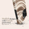 Mio by Mobilize Hoesje geschikt voor Apple iPhone 15 Pro MagSafe Telefoonhoesje Hardcase | Mio by Mobilize Backcover | Geschikt voor MagSafe | Geschikt voor Draadloos Opladen met Magnetische Ring | MagSafe Case - Silky Dreams | Goud