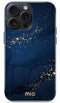 Mio by Mobilize Hoesje geschikt voor Apple iPhone 15 Pro MagSafe Telefoonhoesje Hardcase | Mio by Mobilize Backcover | Geschikt voor MagSafe | Geschikt voor Draadloos Opladen met Magnetische Ring | MagSafe Case - Midnight Sparkle | Blauw