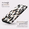 Mio by Mobilize Hoesje geschikt voor Apple iPhone 16 Plus MagSafe Telefoonhoesje Hardcase | Mio by Mobilize Backcover | Geschikt voor MagSafe | Geschikt voor Draadloos Opladen met Magnetische Ring | MagSafe Case - Leopard | Zwart,wit