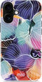 Mio by Mobilize Hoesje geschikt voor Apple iPhone 16 Plus MagSafe Telefoonhoesje Hardcase | Mio by Mobilize Backcover | Geschikt voor MagSafe | Geschikt voor Draadloos Opladen met Magnetische Ring | MagSafe Case - Flowers