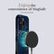 Mio by Mobilize Hoesje geschikt voor Apple iPhone 16 Plus MagSafe Telefoonhoesje Hardcase | Mio by Mobilize Backcover | Geschikt voor MagSafe | Geschikt voor Draadloos Opladen met Magnetische Ring | MagSafe Case - Midnight Sparkle | Blauw