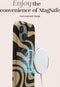 Mio by Mobilize Hoesje geschikt voor Apple iPhone 16 Pro MagSafe Telefoonhoesje Hardcase | Mio by Mobilize Backcover | Geschikt voor MagSafe | Geschikt voor Draadloos Opladen met Magnetische Ring | MagSafe Case - Swirl | Zwart,bruin