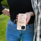 Mio by Mobilize Hoesje geschikt voor Apple iPhone 16 Pro MagSafe Telefoonhoesje Hardcase | Mio by Mobilize Backcover | Geschikt voor MagSafe | Geschikt voor Draadloos Opladen met Magnetische Ring | MagSafe Case - Gold Marble | Goud