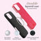 Mio by Mobilize Hoesje geschikt voor Apple iPhone 16 Pro MagSafe Telefoonhoesje Hardcase | Mio by Mobilize Backcover | Geschikt voor MagSafe | Geschikt voor Draadloos Opladen met Magnetische Ring | MagSafe Case - Wild Hearts | Roze