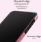 Mio by Mobilize Hoesje geschikt voor Apple iPhone 16 Pro MagSafe Telefoonhoesje Hardcase | Mio by Mobilize Backcover | Geschikt voor MagSafe | Geschikt voor Draadloos Opladen met Magnetische Ring | MagSafe Case - Wild Hearts | Roze