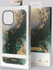 Mio by Mobilize Hoesje geschikt voor Apple iPhone 16 Pro MagSafe Telefoonhoesje Hardcase | Mio by Mobilize Backcover | Geschikt voor MagSafe | Geschikt voor Draadloos Opladen met Magnetische Ring | MagSafe Case - Green Marble | Groen
