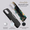 Mio by Mobilize Hoesje geschikt voor Apple iPhone 16 Pro Max MagSafe Telefoonhoesje Hardcase | Mio by Mobilize Backcover | Geschikt voor MagSafe | Geschikt voor Draadloos Opladen met Magnetische Ring | MagSafe Case - Green Marble | Groen