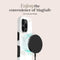 Mio by Mobilize Hoesje geschikt voor Apple iPhone 16 Pro Max MagSafe Telefoonhoesje Hardcase | Mio by Mobilize Backcover | Geschikt voor MagSafe | Geschikt voor Draadloos Opladen met Magnetische Ring | MagSafe Case - White Marble | Wit