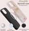Mio by Mobilize Hoesje geschikt voor Apple iPhone 16 Pro Max MagSafe Telefoonhoesje Hardcase | Mio by Mobilize Backcover | Geschikt voor MagSafe | Geschikt voor Draadloos Opladen met Magnetische Ring | MagSafe Case - Gold Marble | Goud