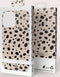 Mio by Mobilize Hoesje geschikt voor Apple iPhone 16 Pro Max MagSafe Telefoonhoesje Hardcase | Mio by Mobilize Backcover | Geschikt voor MagSafe | Geschikt voor Draadloos Opladen met Magnetische Ring | MagSafe Case - Spots | Bruin