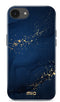 Mio by Mobilize Hoesje geschikt voor Apple iPhone 16e MagSafe Telefoonhoesje Hardcase | Mio by Mobilize Backcover | Geschikt voor MagSafe | Geschikt voor Draadloos Opladen met Magnetische Ring | MagSafe Case - Midnight Sparkle | Blauw