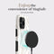 Mio by Mobilize Hoesje geschikt voor Apple iPhone 16e MagSafe Telefoonhoesje Hardcase | Mio by Mobilize Backcover | Geschikt voor MagSafe | Geschikt voor Draadloos Opladen met Magnetische Ring | MagSafe Case - Sandy Zebra | Wit
