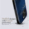 Mio by Mobilize Hoesje geschikt voor Apple iPhone 16e MagSafe Telefoonhoesje Hardcase | Mio by Mobilize Backcover | Geschikt voor MagSafe | Geschikt voor Draadloos Opladen met Magnetische Ring | MagSafe Case - Midnight Sparkle | Blauw