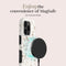 Mio by Mobilize Hoesje geschikt voor Apple iPhone 16e MagSafe Telefoonhoesje Hardcase | Mio by Mobilize Backcover | Geschikt voor MagSafe | Geschikt voor Draadloos Opladen met Magnetische Ring | MagSafe Case - Soft Terrazzo | Wit,goud