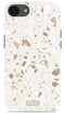Mio by Mobilize Hoesje geschikt voor Apple iPhone 16e MagSafe Telefoonhoesje Hardcase | Mio by Mobilize Backcover | Geschikt voor MagSafe | Geschikt voor Draadloos Opladen met Magnetische Ring | MagSafe Case - Soft Terrazzo | Wit,goud
