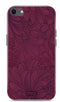 Mio by Mobilize Hoesje geschikt voor Apple iPhone 7 MagSafe Telefoonhoesje Hardcase | Mio by Mobilize Backcover | Geschikt voor MagSafe | Geschikt voor Draadloos Opladen met Magnetische Ring | MagSafe Case - Berry Blooms | Rood