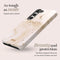 Mio by Mobilize Hoesje geschikt voor Samsung Galaxy A16 MagSafe Telefoonhoesje Hardcase | Mio by Mobilize Backcover | Geschikt voor MagSafe | Geschikt voor Draadloos Opladen met Magnetische Ring | MagSafe Case - Gold Marble | Goud