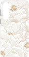 Mio by Mobilize Hoesje geschikt voor Samsung Galaxy A16 MagSafe Telefoonhoesje Hardcase | Mio by Mobilize Backcover | Geschikt voor MagSafe | Geschikt voor Draadloos Opladen met Magnetische Ring | MagSafe Case - White Roses | Wit