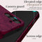 Mio by Mobilize Hoesje geschikt voor Samsung Galaxy A16 MagSafe Telefoonhoesje Hardcase | Mio by Mobilize Backcover | Geschikt voor MagSafe | Geschikt voor Draadloos Opladen met Magnetische Ring | MagSafe Case - Berry Blooms | Rood