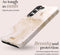 Mio by Mobilize Hoesje geschikt voor Samsung Galaxy A16 MagSafe Telefoonhoesje Hardcase | Mio by Mobilize Backcover | Geschikt voor MagSafe | Geschikt voor Draadloos Opladen met Magnetische Ring | MagSafe Case - Gold Marble | Goud