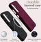 Mio by Mobilize Hoesje geschikt voor Samsung Galaxy A16 MagSafe Telefoonhoesje Hardcase | Mio by Mobilize Backcover | Geschikt voor MagSafe | Geschikt voor Draadloos Opladen met Magnetische Ring | MagSafe Case - Berry Blooms | Rood