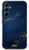 Mio by Mobilize Hoesje geschikt voor Samsung Galaxy A16 MagSafe Telefoonhoesje Hardcase | Mio by Mobilize Backcover | Geschikt voor MagSafe | Geschikt voor Draadloos Opladen met Magnetische Ring | MagSafe Case - Midnight Sparkle | Blauw