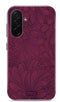 Mio by Mobilize Hoesje geschikt voor Samsung Galaxy A26 MagSafe Telefoonhoesje Hardcase | Mio by Mobilize Backcover | Geschikt voor MagSafe | Geschikt voor Draadloos Opladen met Magnetische Ring | MagSafe Case - Berry Blooms | Rood