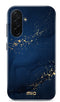 Mio by Mobilize Hoesje geschikt voor Samsung Galaxy A26 MagSafe Telefoonhoesje Hardcase | Mio by Mobilize Backcover | Geschikt voor MagSafe | Geschikt voor Draadloos Opladen met Magnetische Ring | MagSafe Case - Midnight Sparkle | Blauw
