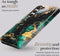 Mio by Mobilize Hoesje geschikt voor Samsung Galaxy A34 MagSafe Telefoonhoesje Hardcase | Mio by Mobilize Backcover | Geschikt voor MagSafe | Geschikt voor Draadloos Opladen met Magnetische Ring | MagSafe Case - Green Marble | Groen