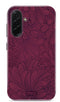 Mio by Mobilize Hoesje geschikt voor Samsung Galaxy A36 MagSafe Telefoonhoesje Hardcase | Mio by Mobilize Backcover | Geschikt voor MagSafe | Geschikt voor Draadloos Opladen met Magnetische Ring | MagSafe Case - Berry Blooms | Rood