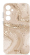 Mio by Mobilize Hoesje geschikt voor Samsung Galaxy A36 MagSafe Telefoonhoesje Hardcase | Mio by Mobilize Backcover | Geschikt voor MagSafe | Geschikt voor Draadloos Opladen met Magnetische Ring | MagSafe Case - Gold Marble | Goud