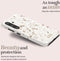 Mio by Mobilize Hoesje geschikt voor Samsung Galaxy A36 MagSafe Telefoonhoesje Hardcase | Mio by Mobilize Backcover | Geschikt voor MagSafe | Geschikt voor Draadloos Opladen met Magnetische Ring | MagSafe Case - Soft Terrazzo | Wit,goud