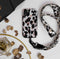 Mio by Mobilize Hoesje geschikt voor Samsung Galaxy A36 MagSafe Telefoonhoesje Hardcase | Mio by Mobilize Backcover | Geschikt voor MagSafe | Geschikt voor Draadloos Opladen met Magnetische Ring | MagSafe Case - Leopard | Zwart,wit