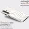 Mio by Mobilize Hoesje geschikt voor Samsung Galaxy A36 MagSafe Telefoonhoesje Hardcase | Mio by Mobilize Backcover | Geschikt voor MagSafe | Geschikt voor Draadloos Opladen met Magnetische Ring | MagSafe Case - Sandy Zebra | Wit