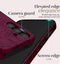 Mio by Mobilize Hoesje geschikt voor Samsung Galaxy A36 MagSafe Telefoonhoesje Hardcase | Mio by Mobilize Backcover | Geschikt voor MagSafe | Geschikt voor Draadloos Opladen met Magnetische Ring | MagSafe Case - Berry Blooms | Rood