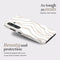 Mio by Mobilize Hoesje geschikt voor Samsung Galaxy A36 MagSafe Telefoonhoesje Hardcase | Mio by Mobilize Backcover | Geschikt voor MagSafe | Geschikt voor Draadloos Opladen met Magnetische Ring | MagSafe Case - Sandy Zebra | Wit